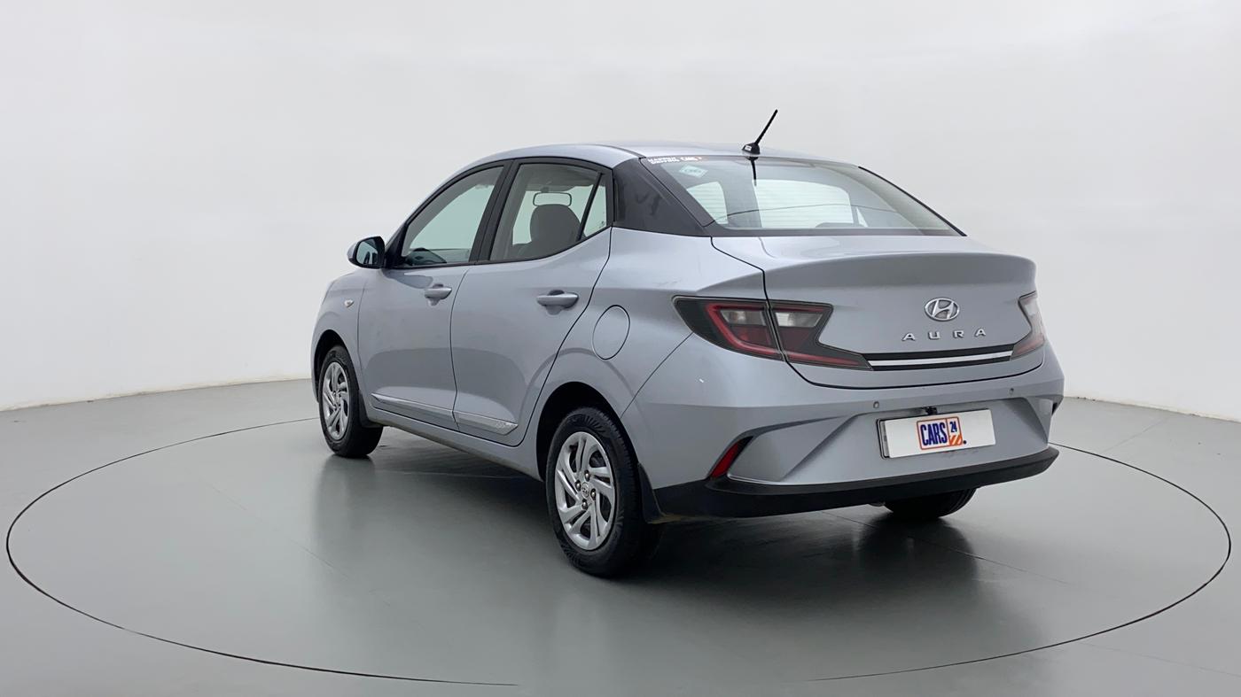 2022 Hyundai AURA S CNG, CNG, Manual, 12,798 km, Left Back Diagonal