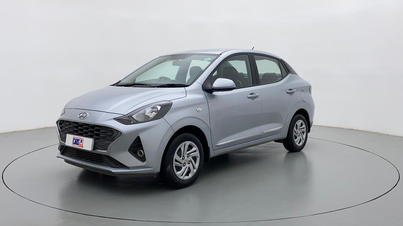 2022 Hyundai AURA S CNG, CNG, Manual, 12,798 km, Left Front Diagonal