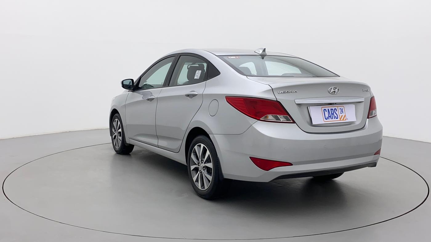 2017 Hyundai Verna 1.6 VTVT SX, Petrol, Manual, 37,308 km, Left Back Diagonal