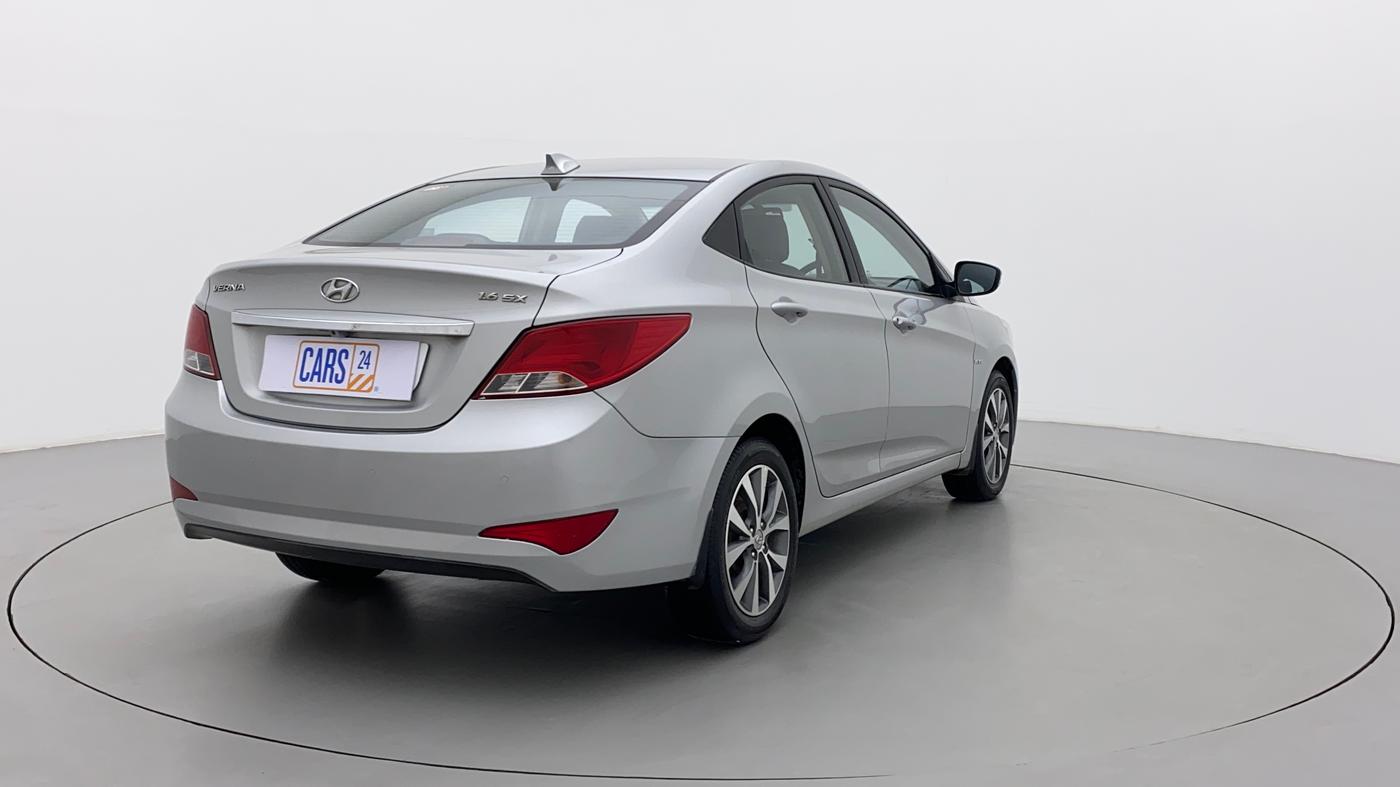 2017 Hyundai Verna 1.6 VTVT SX, Petrol, Manual, 37,308 km, Right Back Diagonal