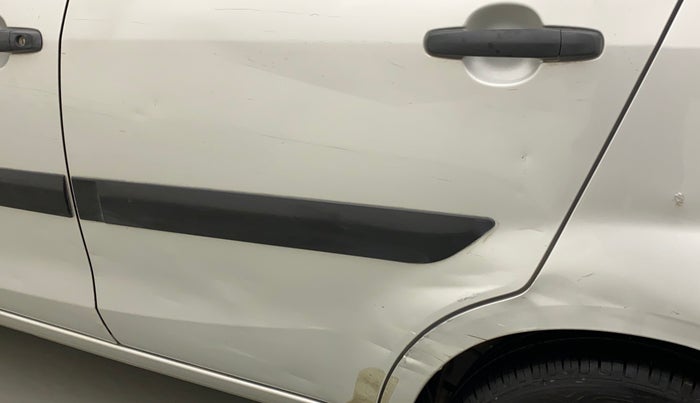 2012 Maruti Ritz VXI, Petrol, Manual, 87,214 km, Rear left door - Slightly dented