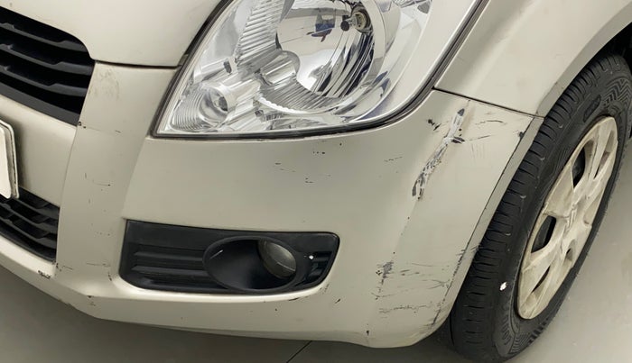 2012 Maruti Ritz VXI, Petrol, Manual, 87,214 km, Front bumper - Minor scratches