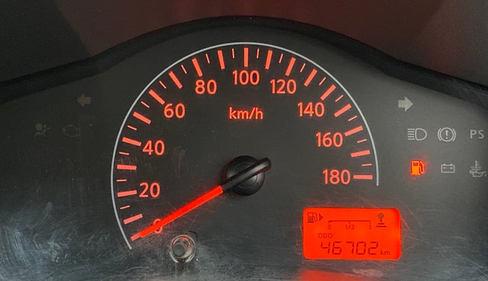 2017 Datsun Redi Go D, Petrol, Manual, 46,702 km, Odometer Image