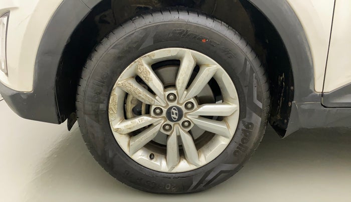 2017 Hyundai Creta SX PLUS 1.6 PETROL, Petrol, Manual, 90,228 km, Left Front Wheel