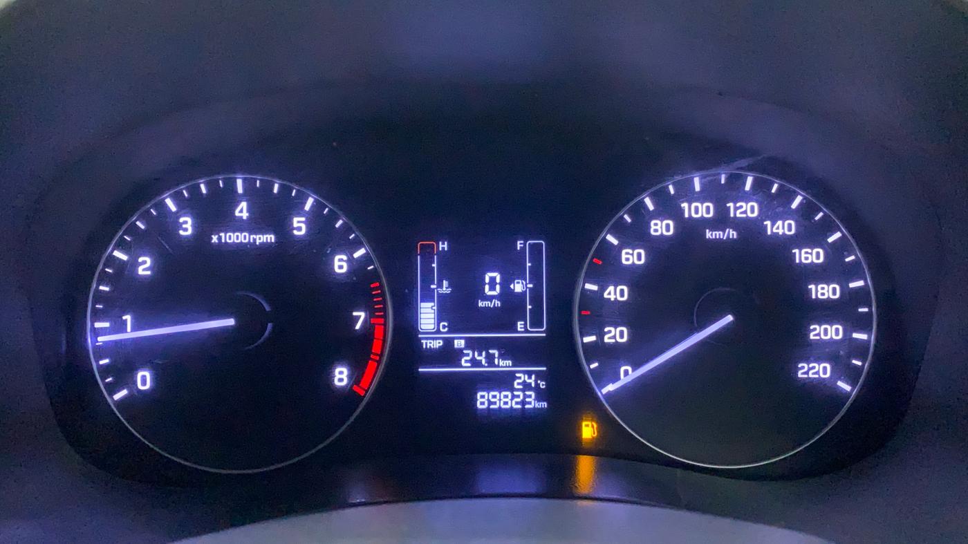 2017 Hyundai Creta SX PLUS 1.6 PETROL, Petrol, Manual, 90,228 km, Odometer Image