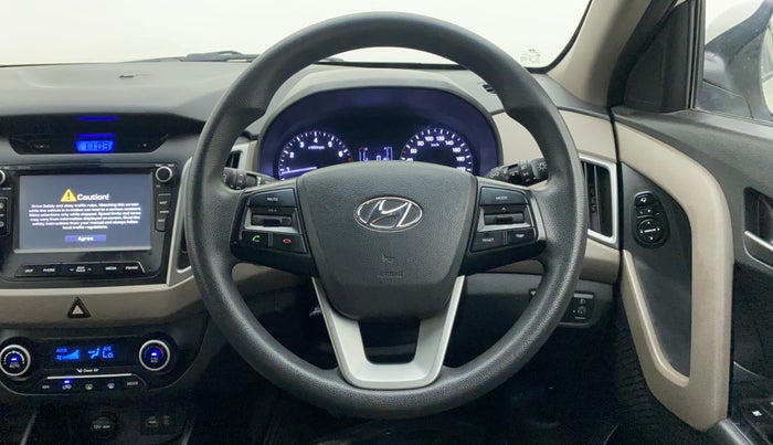 2017 Hyundai Creta SX PLUS 1.6 PETROL, Petrol, Manual, 90,228 km, Steering Wheel Close Up