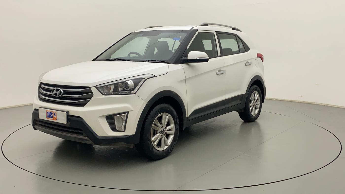 2017 Hyundai Creta SX PLUS 1.6 PETROL, Petrol, Manual, 90,228 km, Left Front Diagonal