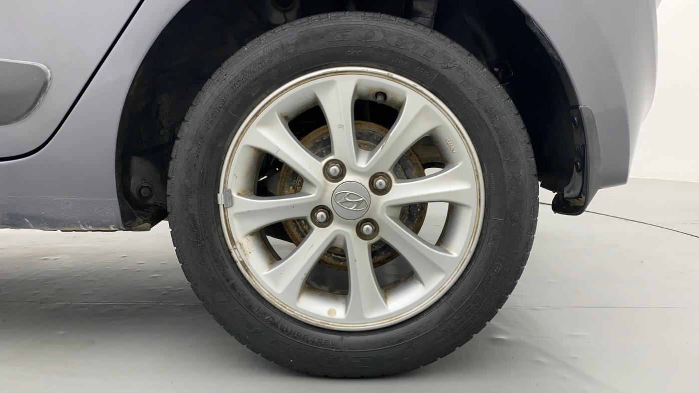 2014 Hyundai Grand i10 ASTA AT 1.2 KAPPA VTVT, Petrol, Automatic, 39,092 km, Left Rear Wheel