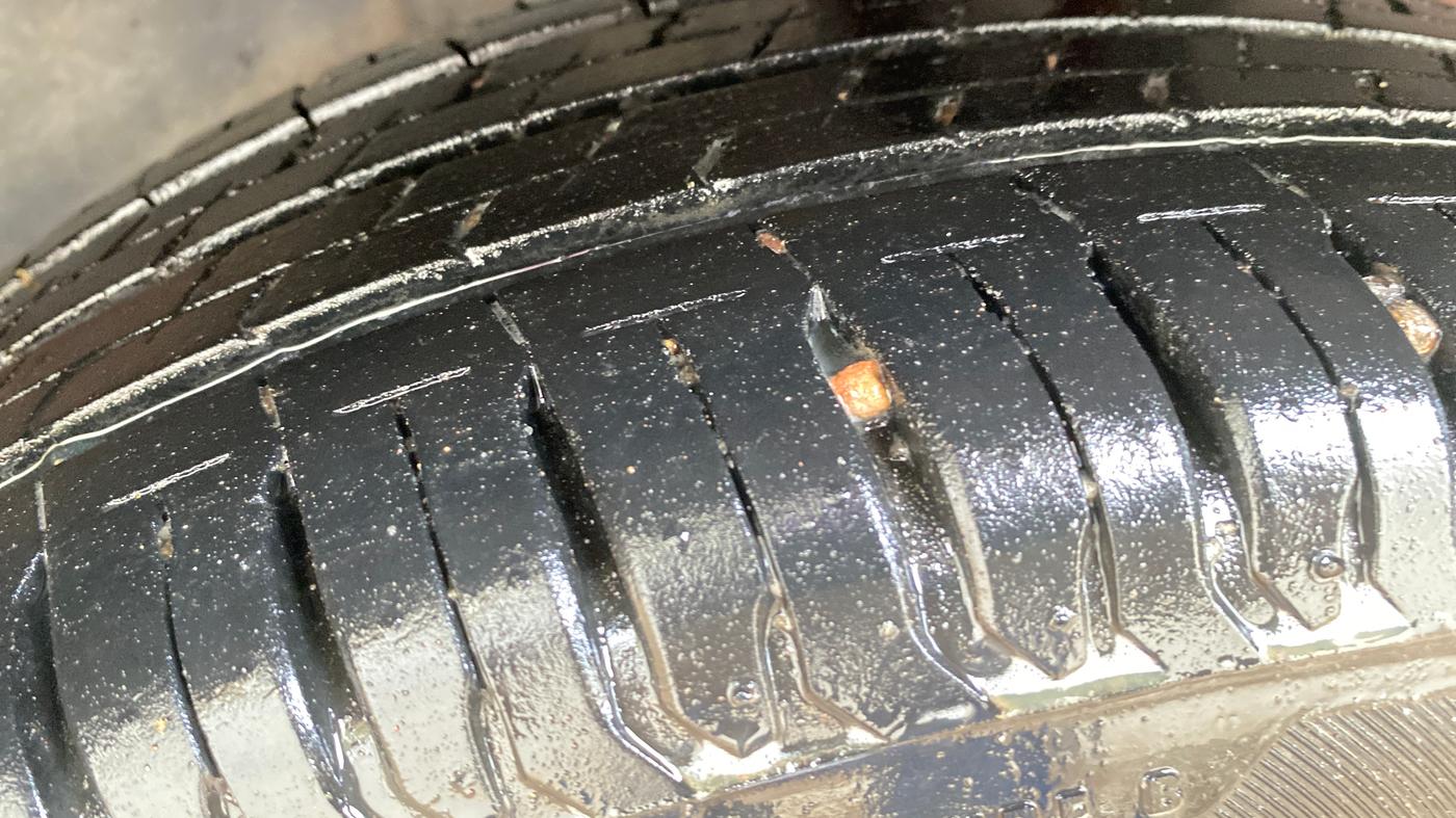 2024 Maruti Swift ZXI PLUS, Petrol, Manual, 43,044 km, Left Rear Tyre Tread