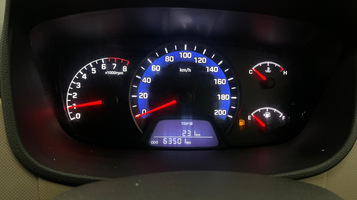 2015 Hyundai Xcent S 1.2, Petrol, Manual, 63,478 km, Odometer Image