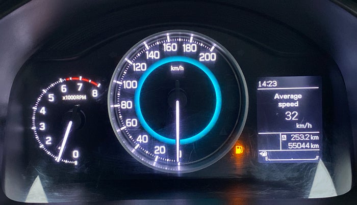 2018 Maruti IGNIS DELTA 1.2, Petrol, Manual, 55,142 km, Odometer Image