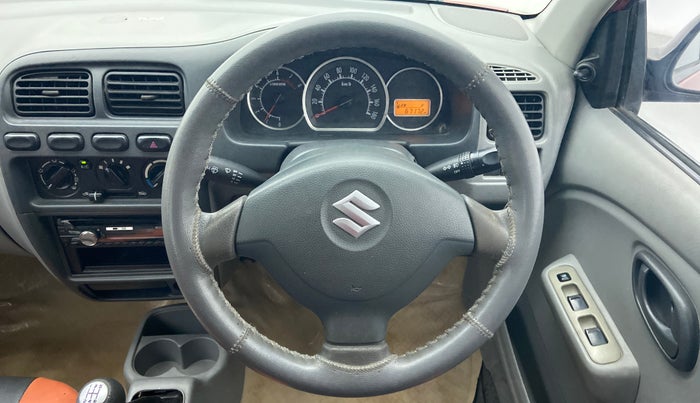 2013 Maruti Alto K10 VXI, Petrol, Manual, 67,172 km, Steering Wheel Close Up