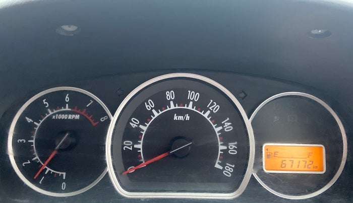 2013 Maruti Alto K10 VXI, Petrol, Manual, 67,172 km, Odometer Image