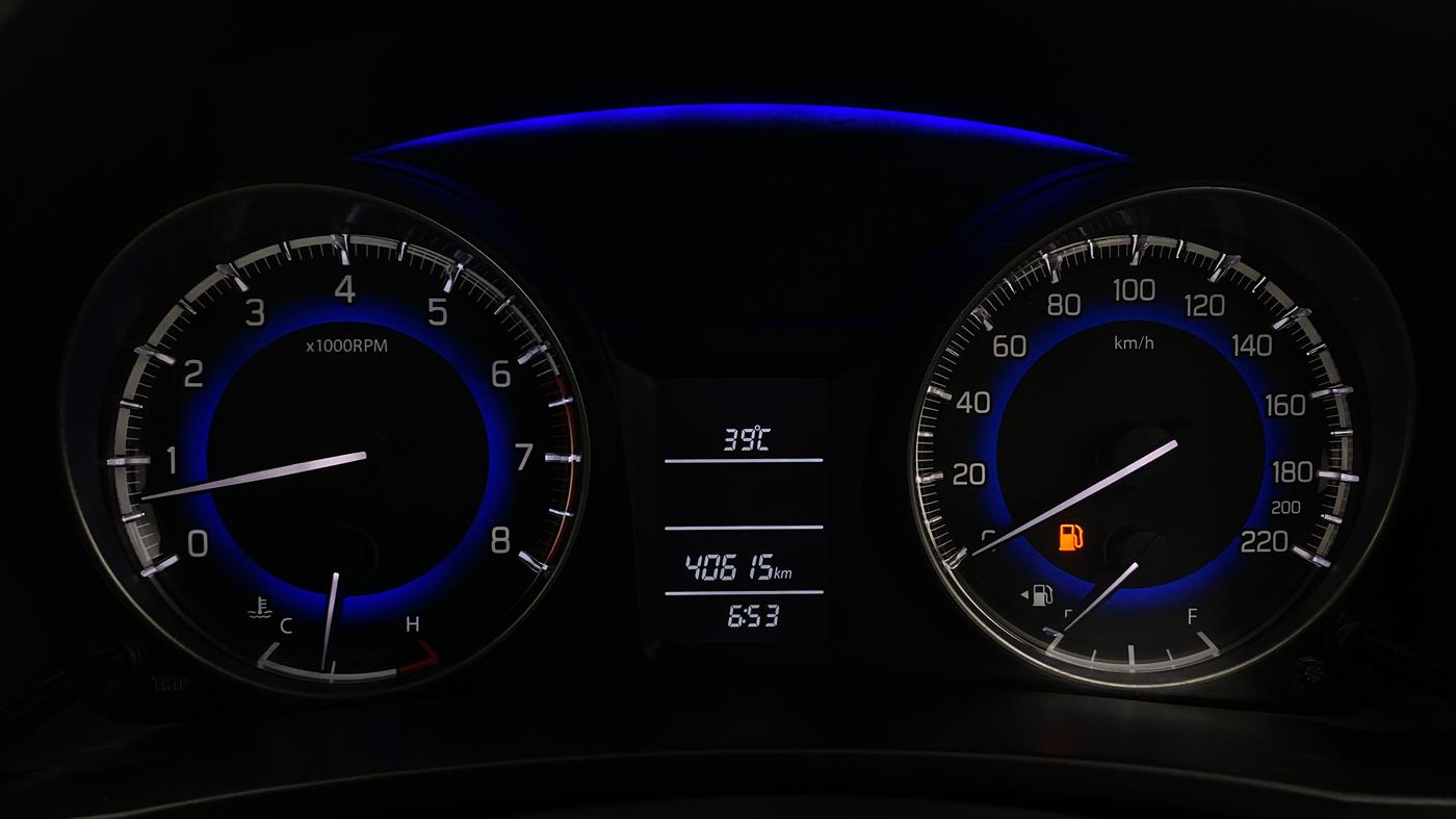 2016 Maruti Baleno DELTA PETROL 1.2, Petrol, Manual, 40,612 km, Odometer Image