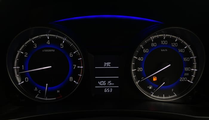2016 Maruti Baleno DELTA PETROL 1.2, Petrol, Manual, 40,612 km, Odometer Image