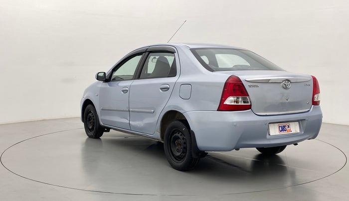 2011 Toyota Etios G, Petrol, Manual, 79,468 km, Left Back Diagonal