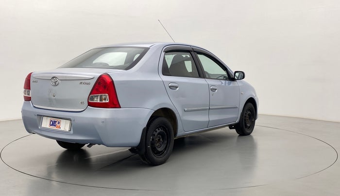 2011 Toyota Etios G, Petrol, Manual, 79,468 km, Right Back Diagonal