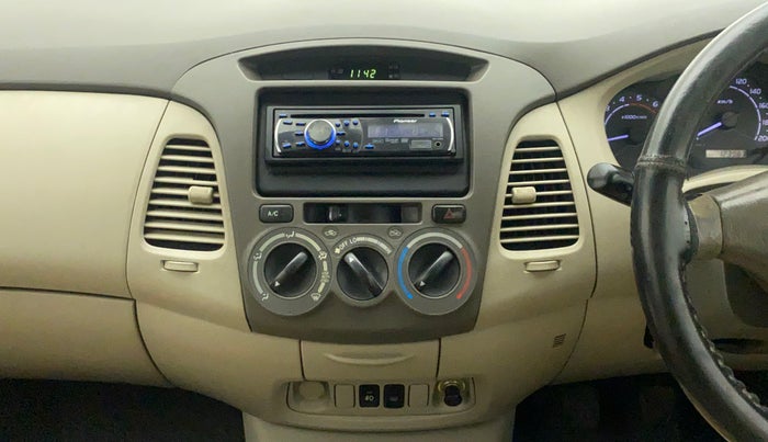 2011 Toyota Innova 2.5 G4 7 STR, Diesel, Manual, 1,23,987 km, Air Conditioner