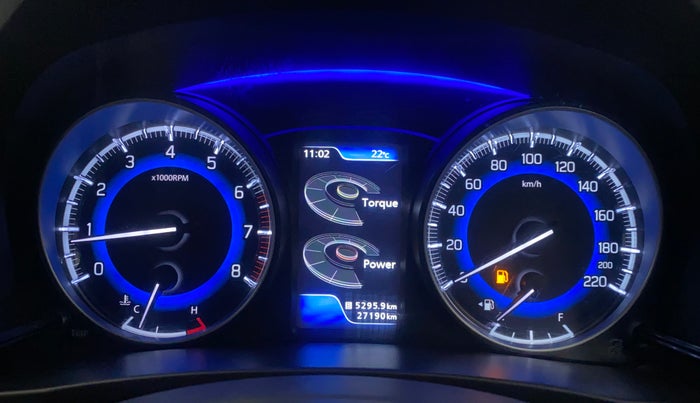 2021 Maruti Baleno ZETA PETROL 1.2, Petrol, Manual, 27,303 km, Odometer Image