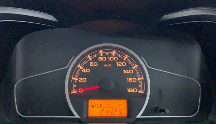 2021 Maruti Alto VXI, Petrol, Manual, 21,122 km, Odometer Image