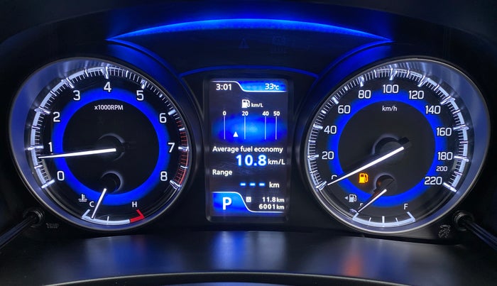 2021 Maruti Baleno ZETA CVT PETROL 1.2, Petrol, Automatic, 6,001 km, Odometer Image