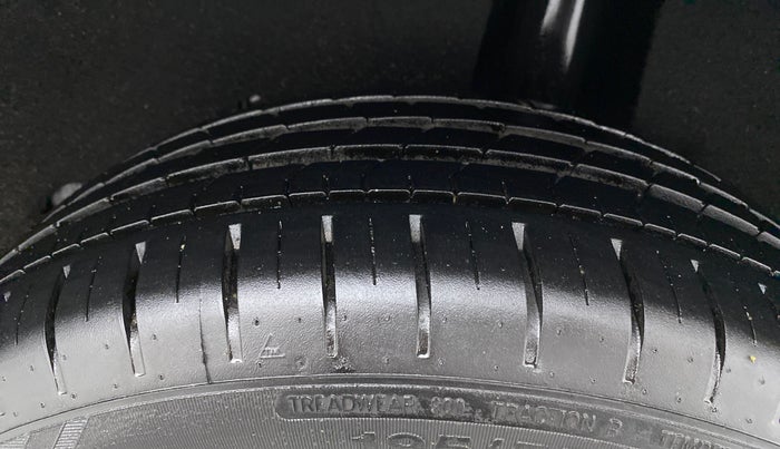 2021 Maruti Baleno ZETA CVT PETROL 1.2, Petrol, Automatic, 6,001 km, Left Rear Tyre Tread