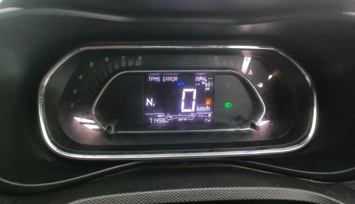 2020 Tata NEXON XZA PLUS (O) PETROL, Petrol, Automatic, 71,498 km, Odometer Image