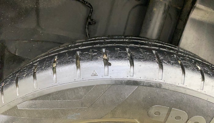 2021 Tata PUNCH CREATIVE  MT, Petrol, Manual, 65,734 km, Left Rear Tyre Tread