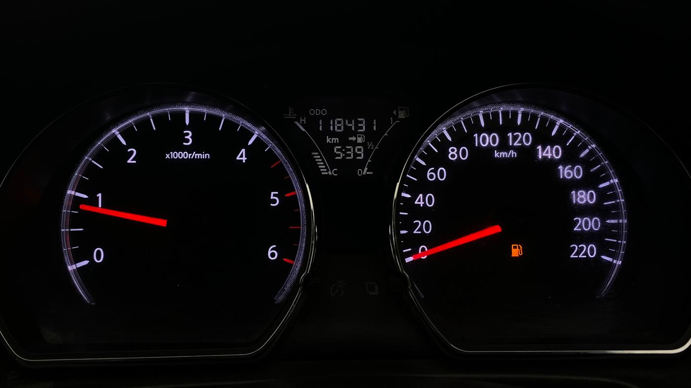 2017 Nissan Sunny XV DIESEL, Diesel, Manual, 1,18,481 km, Odometer Image