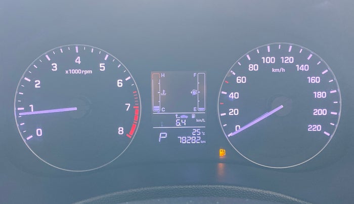 2018 Hyundai Creta SX AT 1.6 PETROL, Petrol, Automatic, 78,241 km, Odometer Image