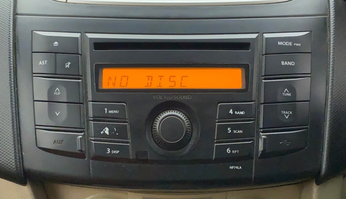 2012 Maruti Swift Dzire VDI, Diesel, Manual, 1,23,814 km, Infotainment System