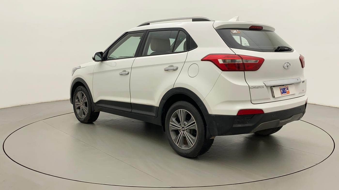 2017 Hyundai Creta SX PLUS AT 1.6 PETROL, Petrol, Automatic, 95,507 km, Left Back Diagonal