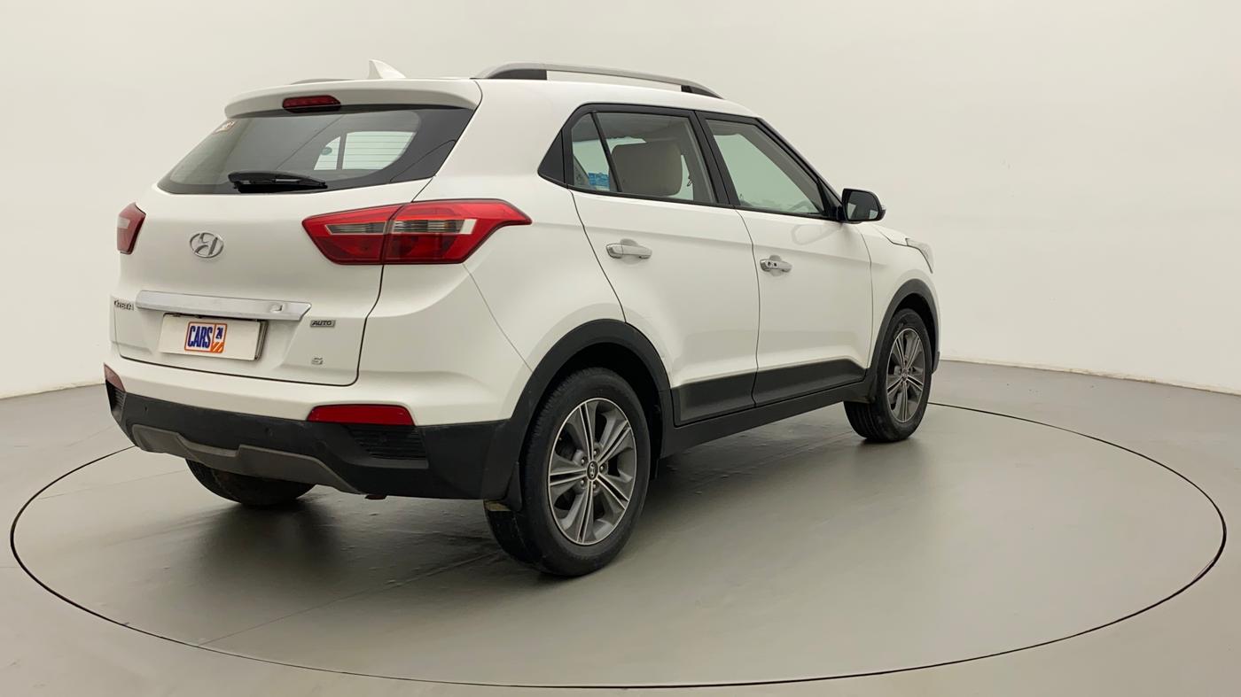 2017 Hyundai Creta SX PLUS AT 1.6 PETROL, Petrol, Automatic, 95,507 km, Right Back Diagonal