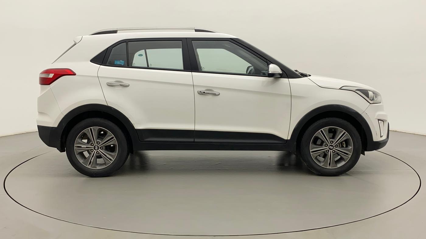 2017 Hyundai Creta SX PLUS AT 1.6 PETROL, Petrol, Automatic, 95,507 km, Right Side View