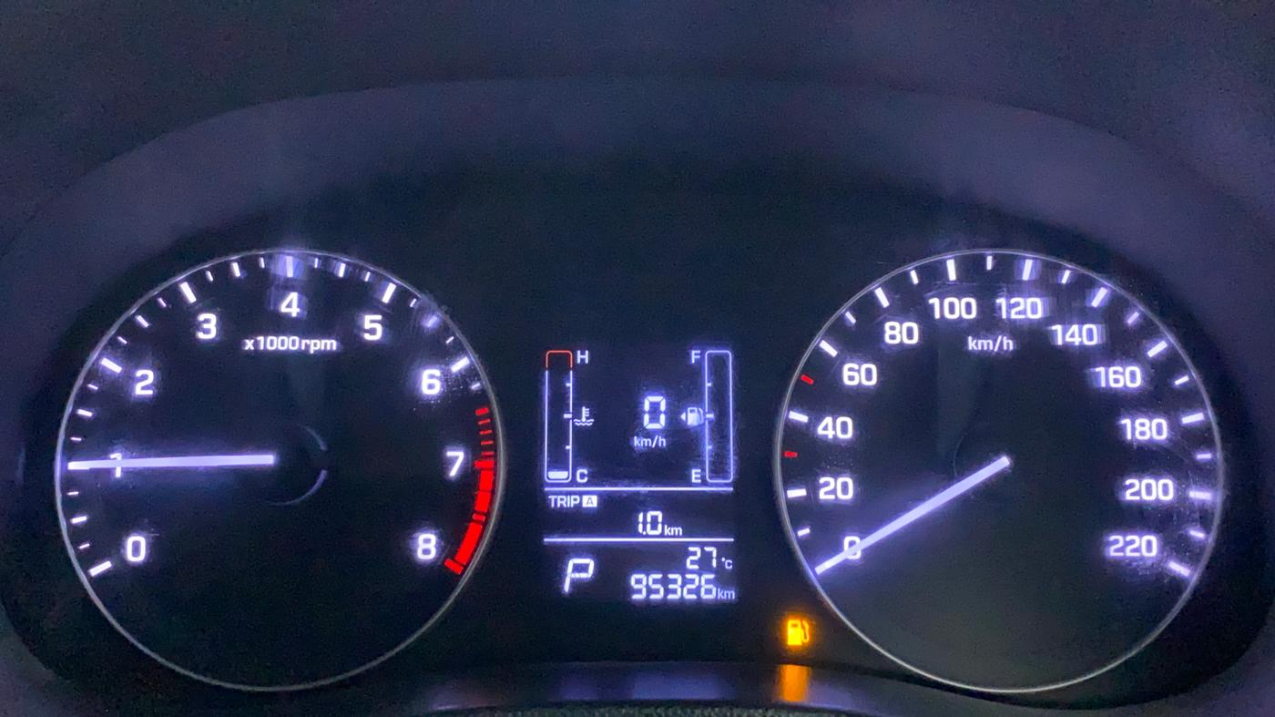 2017 Hyundai Creta SX PLUS AT 1.6 PETROL, Petrol, Automatic, 95,507 km, Odometer Image