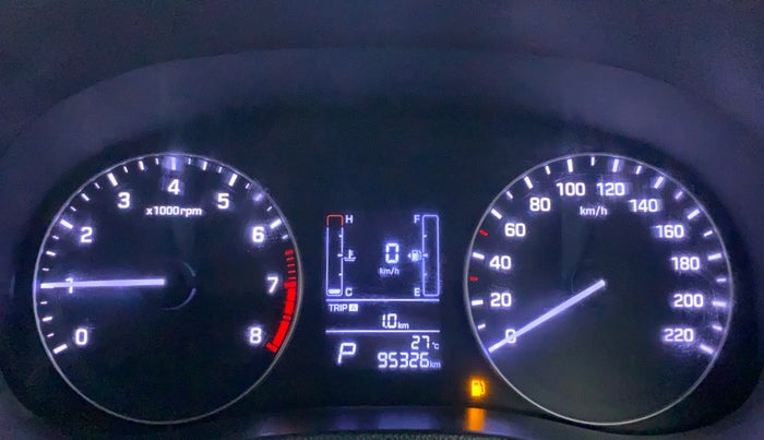 2017 Hyundai Creta SX PLUS AT 1.6 PETROL, Petrol, Automatic, 95,507 km, Odometer Image