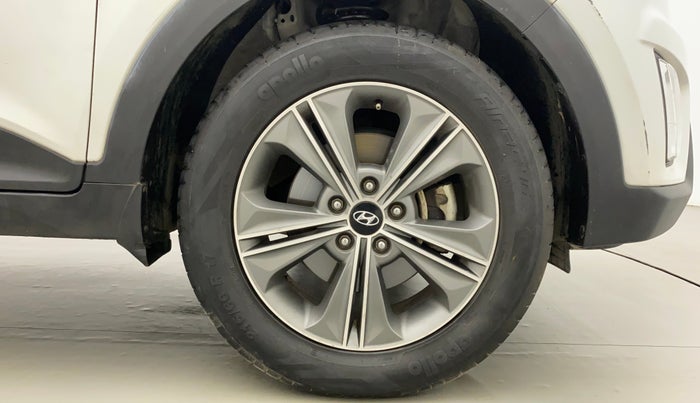 2017 Hyundai Creta SX PLUS AT 1.6 PETROL, Petrol, Automatic, 95,507 km, Right Front Wheel