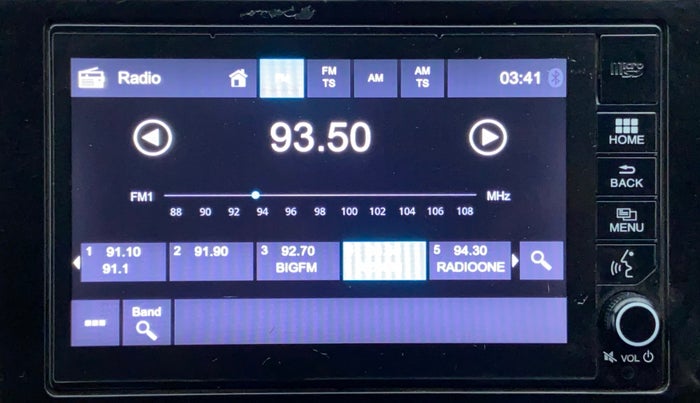 2018 Honda WR-V 1.2 i-VTEC VX MT, Petrol, Manual, 15,175 km, Infotainment System