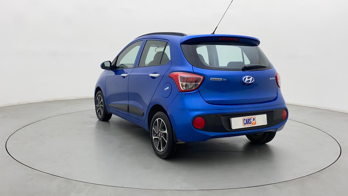 2018 Hyundai Grand i10 ASTA 1.2 KAPPA VTVT, Petrol, Manual, 33,119 km, Left Back Diagonal