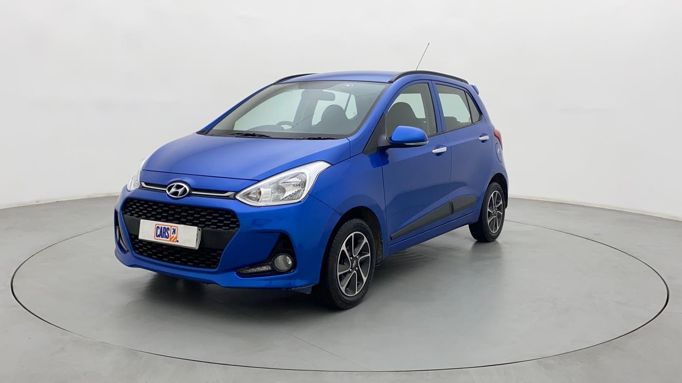 2018 Hyundai Grand i10 ASTA 1.2 KAPPA VTVT, Petrol, Manual, 33,119 km, Left Front Diagonal