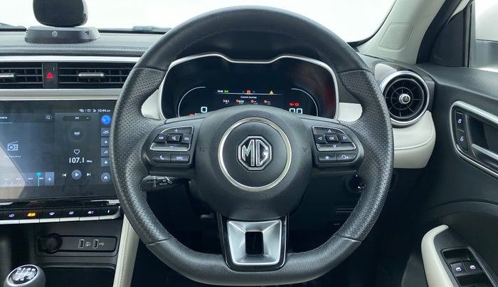 2022 MG ASTOR SHARP 1.5MT, Petrol, Manual, 8,604 km, Steering Wheel Close Up