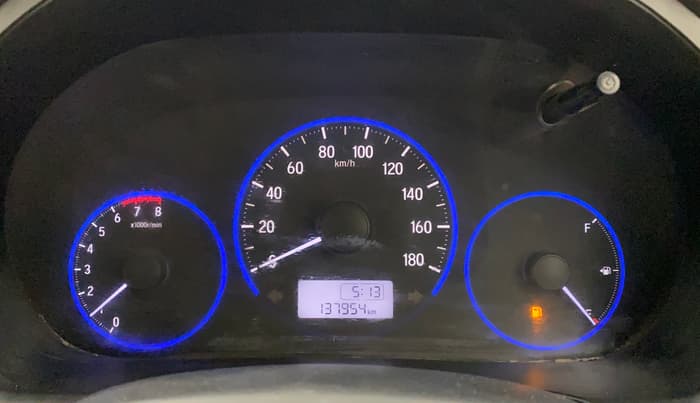 2017 Honda Amaze 1.2L I-VTEC S OPT, Petrol, Manual, 1,37,940 km, Odometer Image