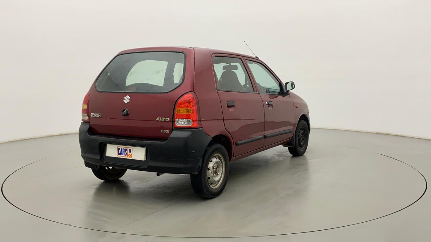 2011 Maruti Alto LXI, Petrol, Manual, 59,539 km, Right Back Diagonal