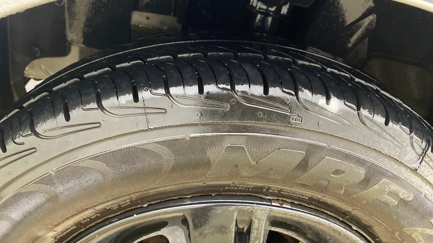 2018 Datsun Redi Go T(O) 1.0L LIMITED EDITION, Petrol, Manual, 1,19,091 km, Left Front Tyre Tread