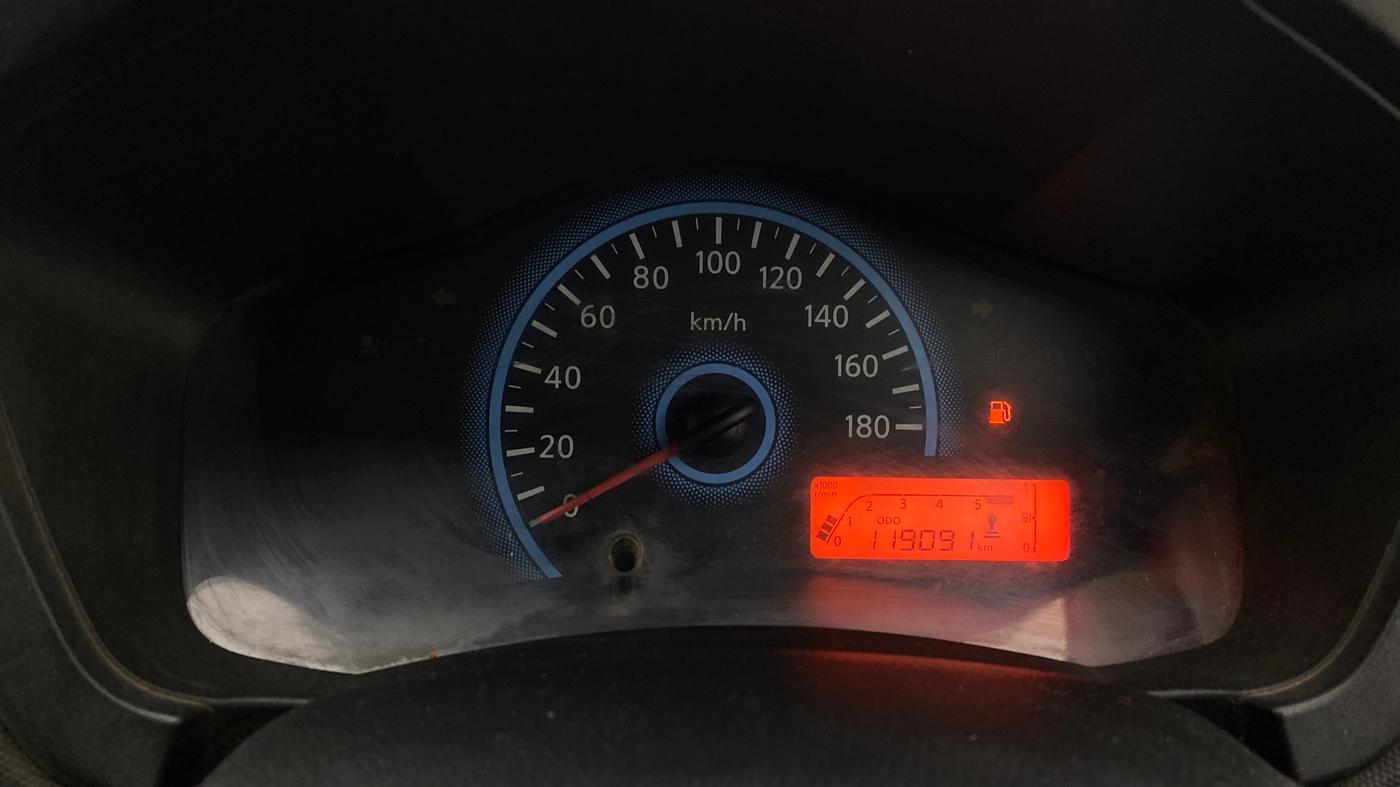 2018 Datsun Redi Go T(O) 1.0L LIMITED EDITION, Petrol, Manual, 1,19,091 km, Odometer Image