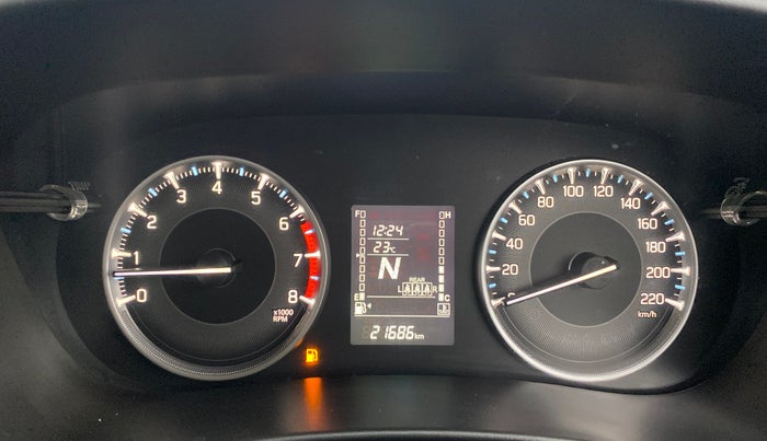 2024 Maruti FRONX DELTA PLUS 1.2L AGS, Petrol, Automatic, 21,686 km, Odometer Image