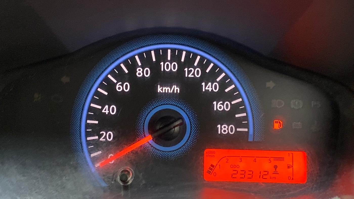 2016 Datsun Redi Go T (O), Petrol, Manual, 23,484 km, Odometer Image