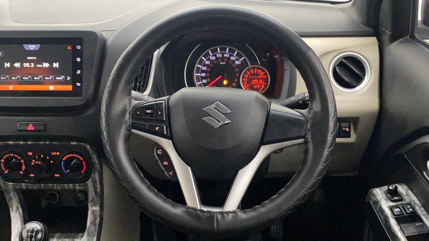 2020 Maruti New Wagon-R ZXI 1.2, Petrol, Manual, 28,545 km, Steering Wheel Close Up
