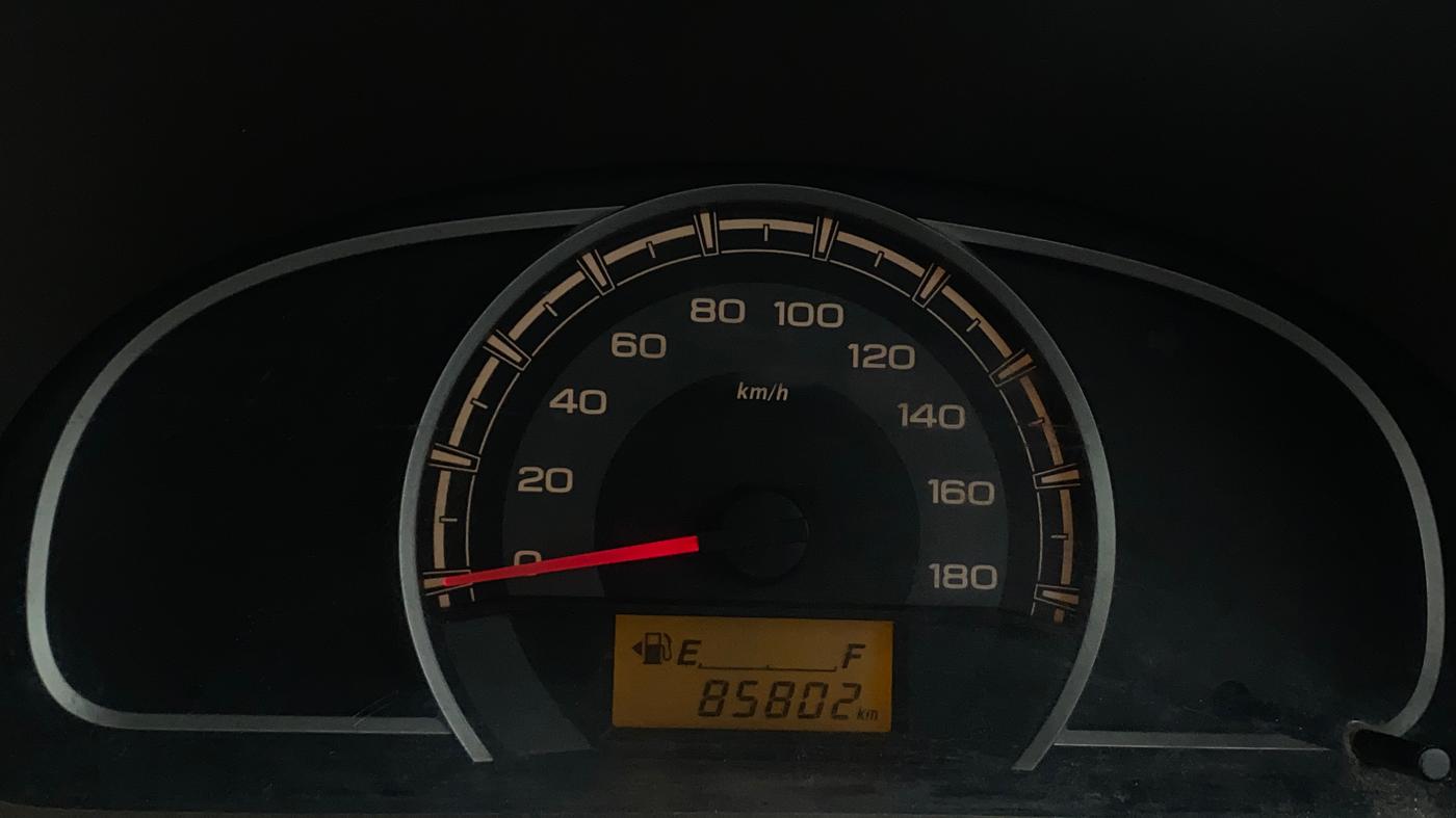 2012 Maruti Alto 800 LXI, Petrol, Manual, 85,772 km, Odometer Image