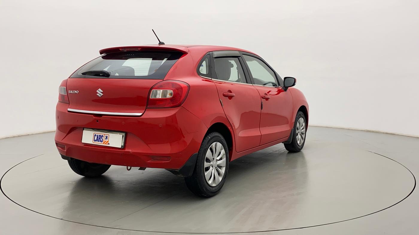 2016 Maruti Baleno DELTA PETROL 1.2, Petrol, Manual, 51,468 km, Right Back Diagonal
